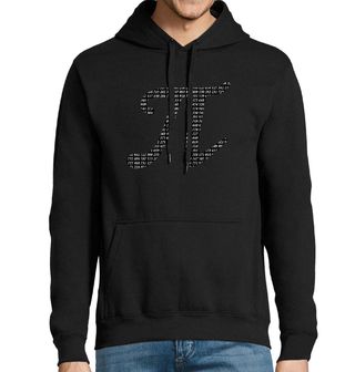 Obrázek 1 produktu Pánská mikina Symbol Nekonečné Pí (𝝅)