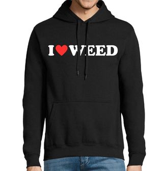 Obrázek 1 produktu Pánská mikina I Love Weed