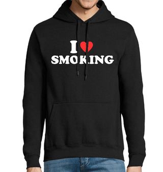 Obrázek 1 produktu Pánská mikina Miluju kouření I Love Smoking
