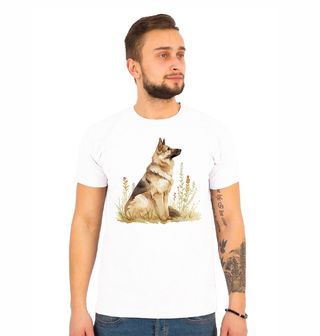 Obrázek 1 produktu Pánské tričko Klidný Německý ovčák
