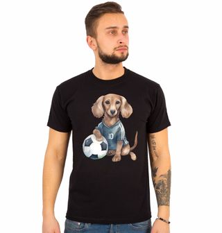 Obrázek 1 produktu Pánské tričko Jezevčík Messi 10