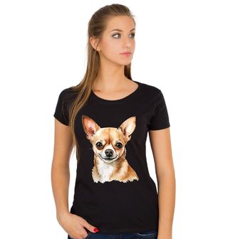 Obrázek 1 produktu Dámské tričko Čivava Chihuahua