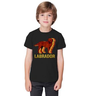 Obrázek 1 produktu Dětské tričko Retro Labradorský retrívr