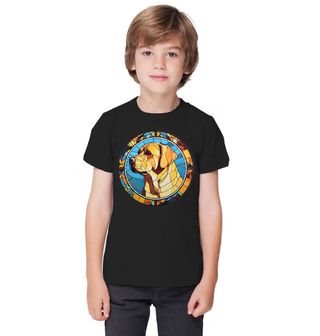 Obrázek 1 produktu Dětské tričko Labradorský retrívr ve Vitráži Stained Glass