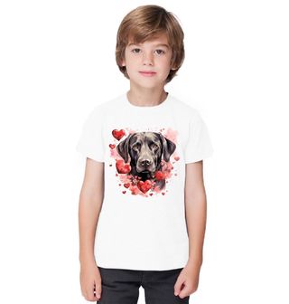 Obrázek 1 produktu Dětské tričko Zamilovaný Labradorský retrívr