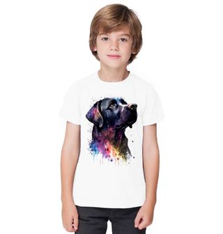Obrázek 1 produktu Dětské tričko Labradorský retrívr Colorful Labrador