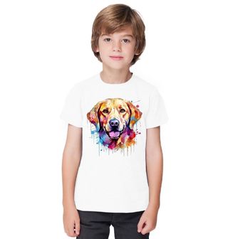 Obrázek 1 produktu Dětské tričko Šťastný Labrador