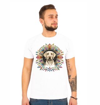 Obrázek 1 produktu Pánské tričko Labradorský retrívr v Mandale