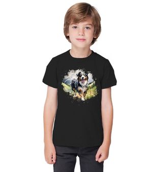 Obrázek 1 produktu Dětské tričko Australský ovčák v Horách