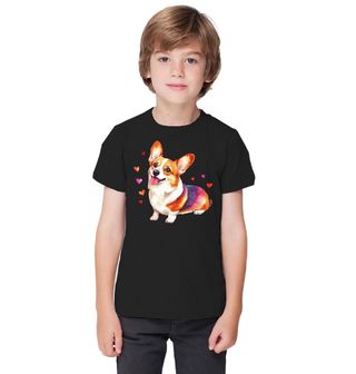 Obrázek 1 produktu Dětské tričko Zamilovaný pes Corgi