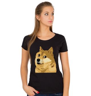 Obrázek 1 produktu Dámské tričko Shiba-Inu Doge Meme