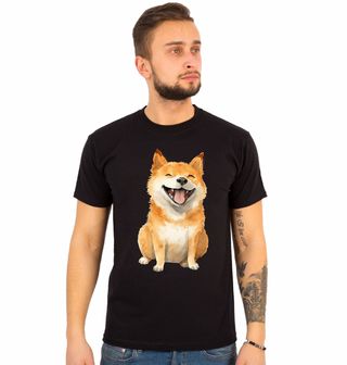 Obrázek 1 produktu Pánské tričko Usměvavý Shiba-Inu