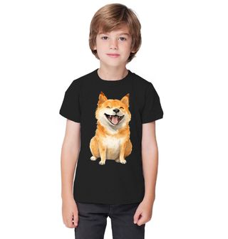 Obrázek 1 produktu Dětské tričko Usměvavý Shiba-Inu