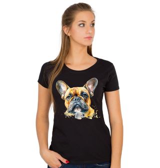 Obrázek 1 produktu Dámské tričko Francouzský buldoček French Bulldog