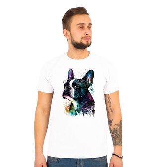 Obrázek 1 produktu Pánské tričko Bostonský teriér Boston terrier