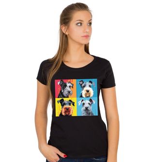 Obrázek 1 produktu Dámské tričko Pop-art Knírač malý
