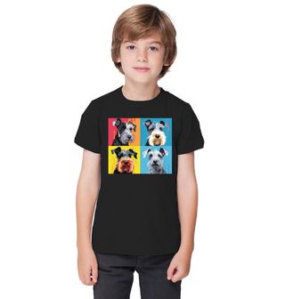 Obrázek 1 produktu Dětské tričko Pop-art Knírač malý