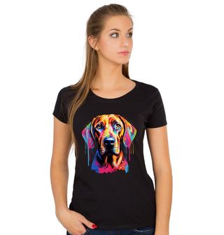 Obrázek 1 produktu Dámské tričko Barevný Rhodéský ridgeback