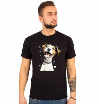 Obrázek 1 produktu Pánské tričko Bláznivý Jack Russell teriér