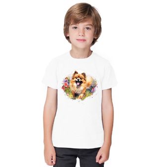 Obrázek 1 produktu Dětské tričko Pomeranian na Cestě za Dobrodružstvím