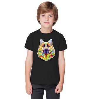Obrázek 1 produktu Dětské tričko Německý ovčák Polygon Dog