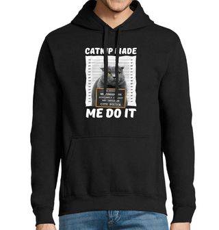 Obrázek 1 produktu Pánská mikina Catnip Made Me Do It Kočka
