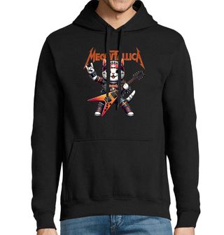 Obrázek 1 produktu Pánská mikina Meowtallica Kočičí rocková legenda