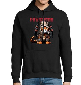 Obrázek 1 produktu Pánská mikina Predátor Oranžová Kočka Pawsdetor