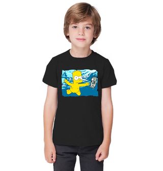 Obrázek 1 produktu Dětské tričko The Simpsons "Nirvana Bart" Simpsonovi