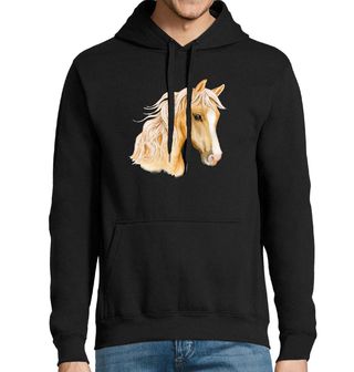 Obrázek 1 produktu Pánská mikina Pohled Zlatého koně Palomino Horse