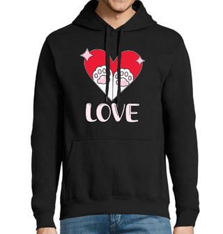 Obrázek 1 produktu Pánská mikina Kočičí tlapky lásky Love Paws