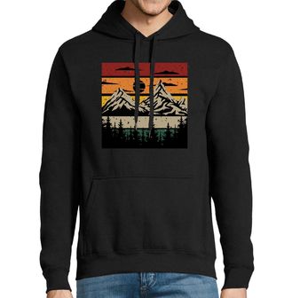 Obrázek 1 produktu Pánská mikina Retro Horská Krajina