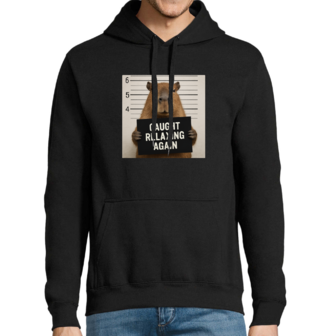 Obrázek 1 produktu Pánská mikina Kapybara Opět přistižen při relaxaci