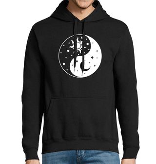 Obrázek 1 produktu Pánská mikina Jin a Jang Slunce a Měsíc Yin Yang Sun and Moon