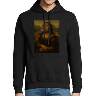 Obrázek 1 produktu Pánská mikina Kapybara Mona Lisa