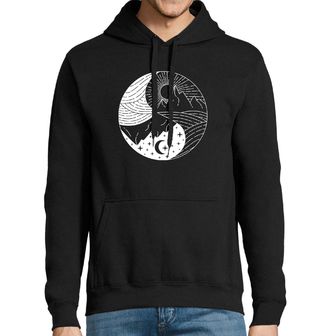 Obrázek 1 produktu Pánská mikina Jin a Jang Hory Yin Yang Mountains