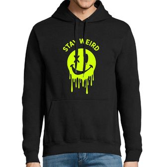 Obrázek 1 produktu Pánská mikina Buď divný Rozteklý Smajlík Melting Smiley Stay Weird