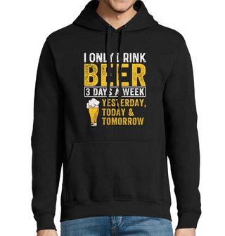 Obrázek 1 produktu Pánská mikina Piju jen tři dny v týdnu I Only Drink Beer 3 Days a Week