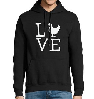 Obrázek 1 produktu Pánská mikina Slepičí Láska Chicken Love