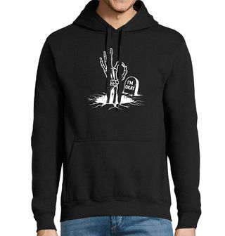 Obrázek 1 produktu Pánská mikina Jsem v pohodě Ruka Kostlivce I’m Okay Skeleton 