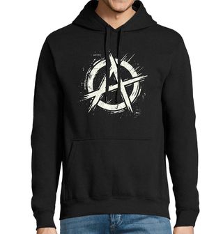 Obrázek 1 produktu Pánská mikina Symbol Anarchie Anarchy Symbol