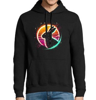 Obrázek 1 produktu Pánská mikina Neonový Králík Cosmic Rabbit