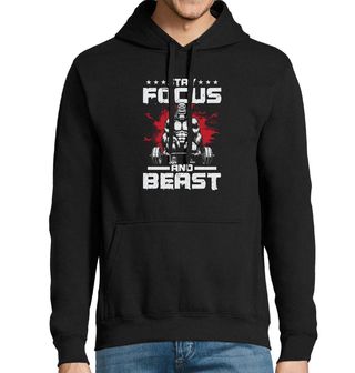Obrázek 1 produktu Pánská mikina Gorila Stay Focus and Beast