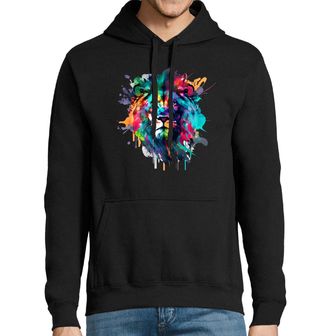 Obrázek 1 produktu Pánská mikina Neonový Lev Neon Lion