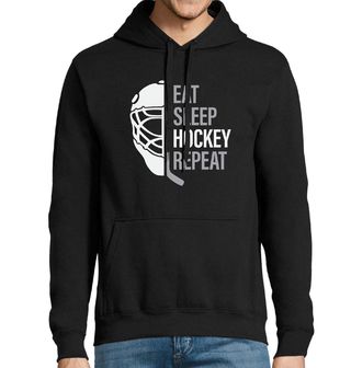 Obrázek 1 produktu Pánská mikina Život brankáře Eat Sleep Hockey Repeat