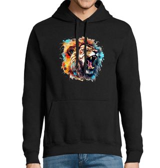 Obrázek 1 produktu Pánská mikina Rozzuřený Lev Colorful Lion