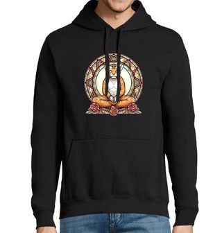 Obrázek 1 produktu Pánská mikina Meditující Tygr Stained Glass Tiger