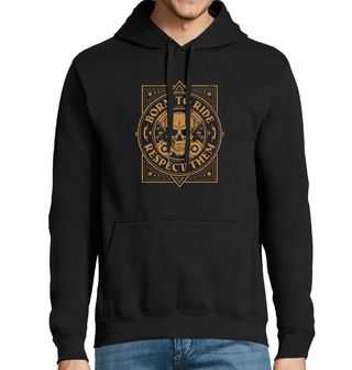 Obrázek 1 produktu Pánská mikina Motorkář Narozený pro Jízdu Born to Ride