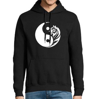 Obrázek 1 produktu Pánská mikina Jin a Jang Tygr Yin Yang Tiger