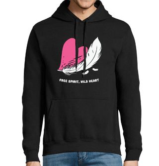 Obrázek 1 produktu Pánská mikina Svobodný Duch, Divoké Srdce Free Spirit, Wild Heart